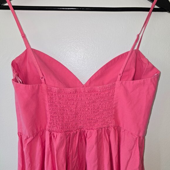 Steve Madden - Poplin Midi Dress - Size Large - Picture 4 of 10